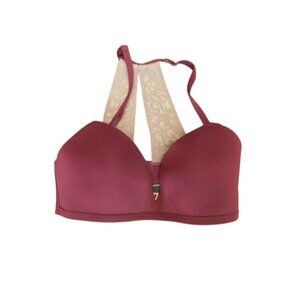 Victoria's Secret Size 34D  Padded Racerback Wireless Bra